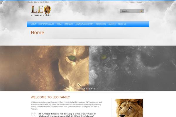 leocommunications.com site used Dice