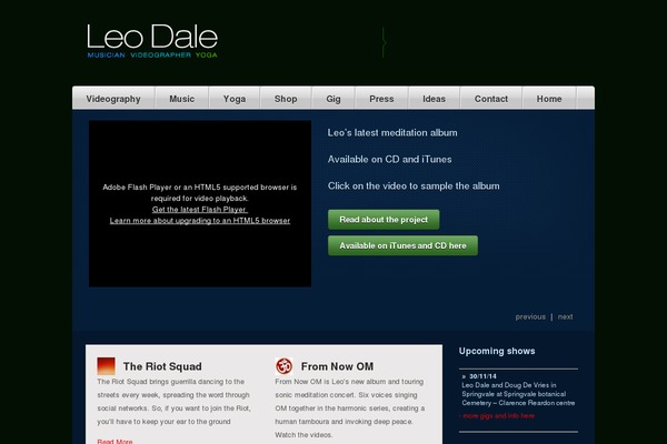Sealight theme site design template sample