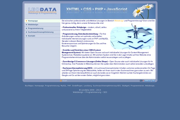 leodata.de site used Leodata_webdesign