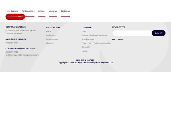 leoforyou.com site used Reliant