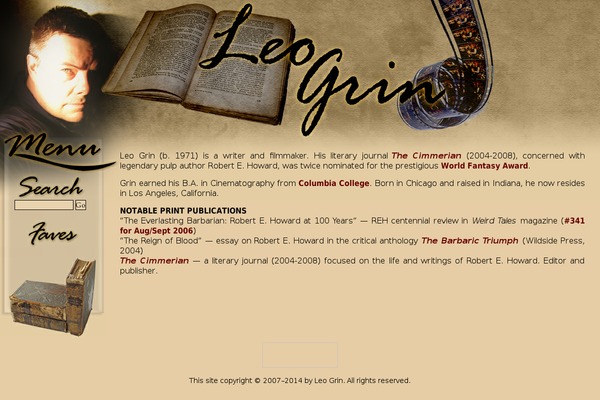 leogrin.com site used Leo-grin