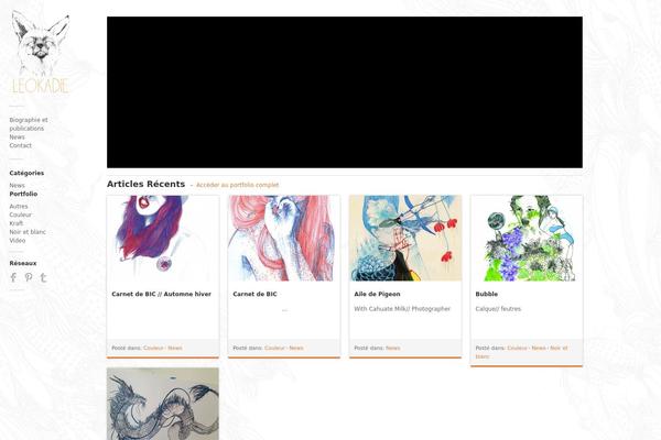 Pronto theme site design template sample