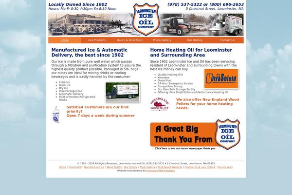 leominstericeandoil.com site used Leominster-ice-and-oil-company
