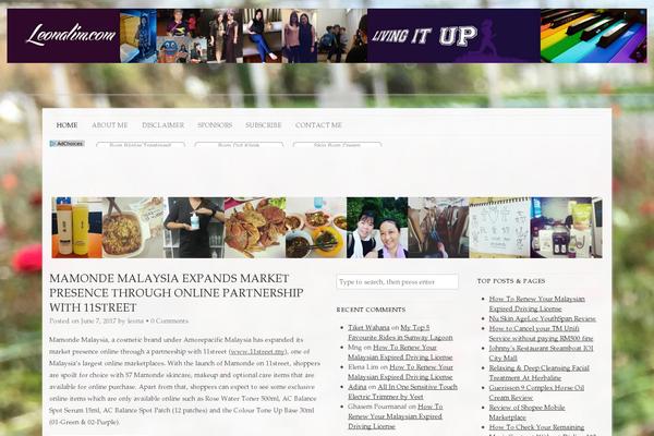 Headway theme site design template sample