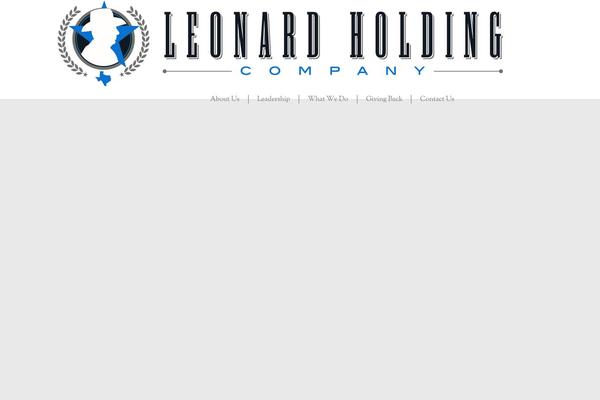 Impreza theme site design template sample