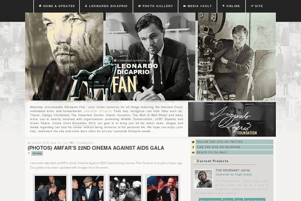 leonardodicapriofan.com site used Ohmy_wordpress