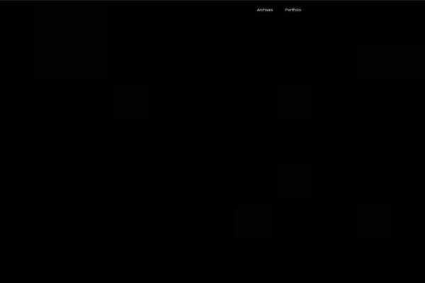 Casper theme site design template sample