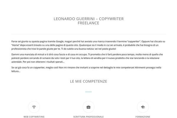 Retina theme site design template sample