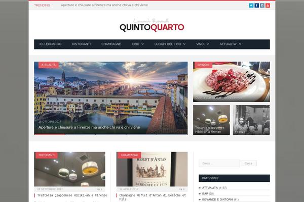 SmartMag theme site design template sample