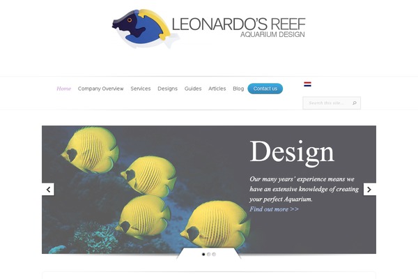 Evolution theme site design template sample