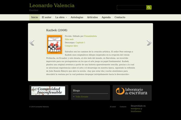 leonardovalencia.com site used Leonardo