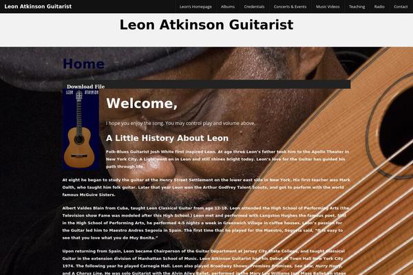 Site using Fontpress plugin