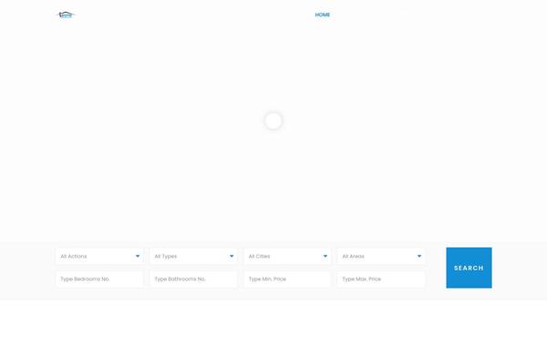 Wp Estate theme site design template sample