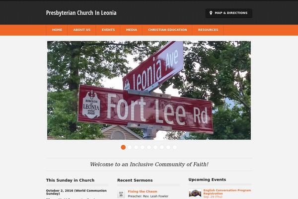 Zion theme site design template sample