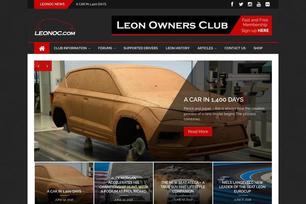 Bzine theme site design template sample