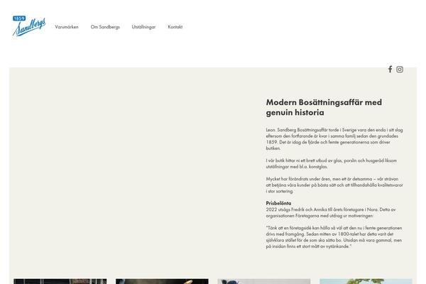 Infinite-child theme site design template sample