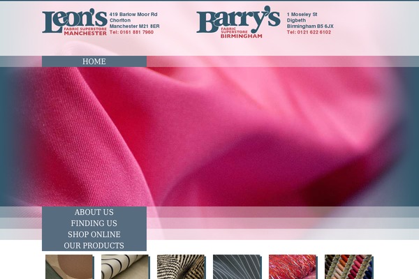 leonsfabrics.co.uk site used Leons