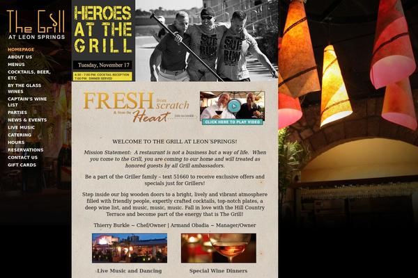Leon theme site design template sample