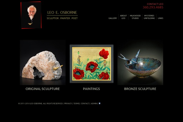 Starkers theme site design template sample