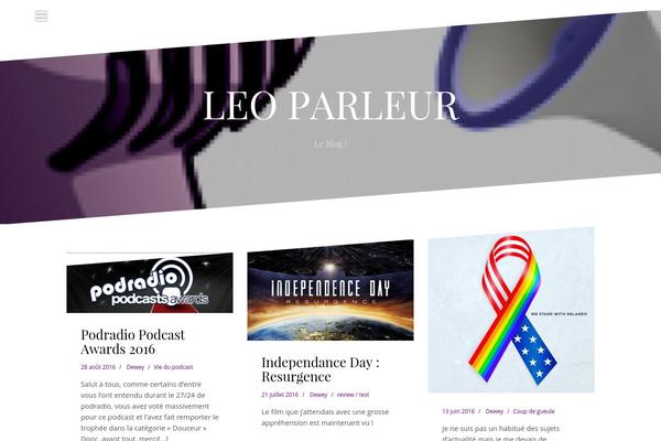 Twenty Twelve theme site design template sample