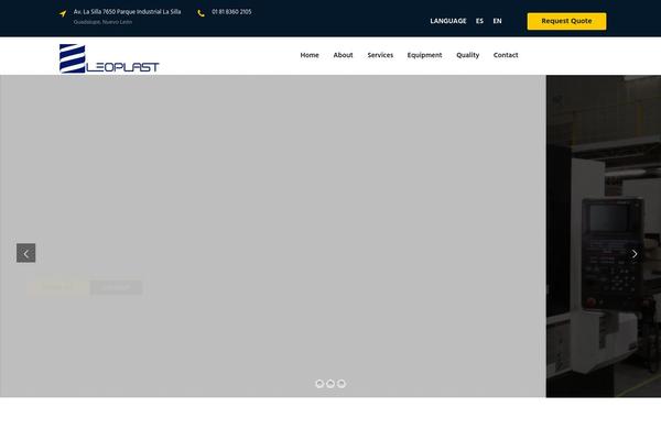 Megacorp theme site design template sample