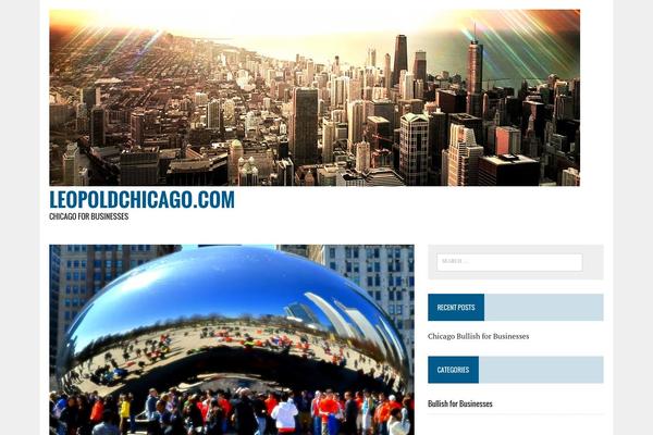 MH Newsdesk lite theme site design template sample