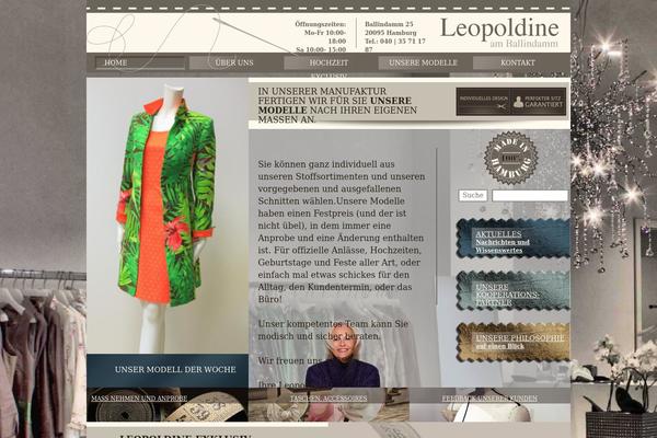 leopoldine-fashion.de site used Leopoldine