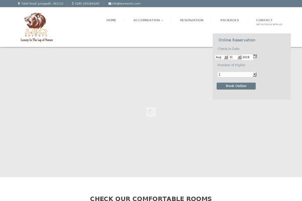 Site using Nation-booking plugin