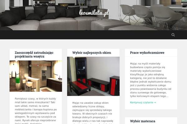 Baskerville theme site design template sample