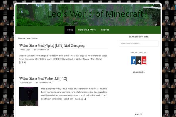 Modern Blogger Pro theme site design template sample