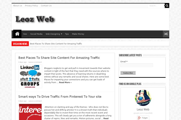 Site using Email Subscribers plugin