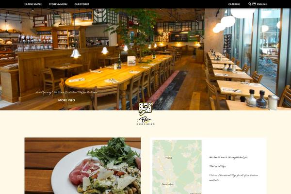 Atlas theme site design template sample