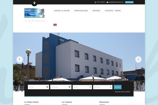 Soho Hotel theme site design template sample