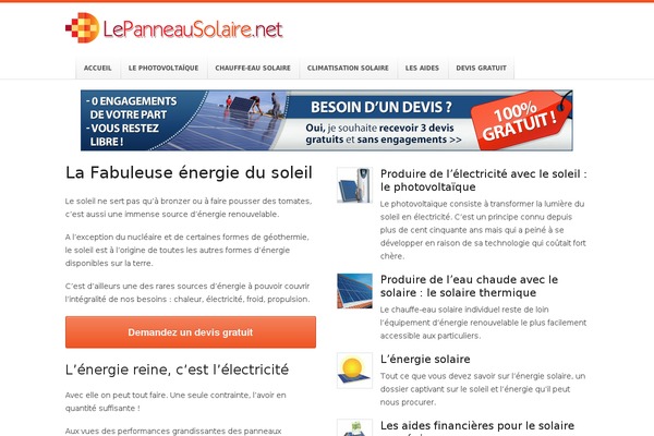 lepanneausolaire.net site used FreshBiz