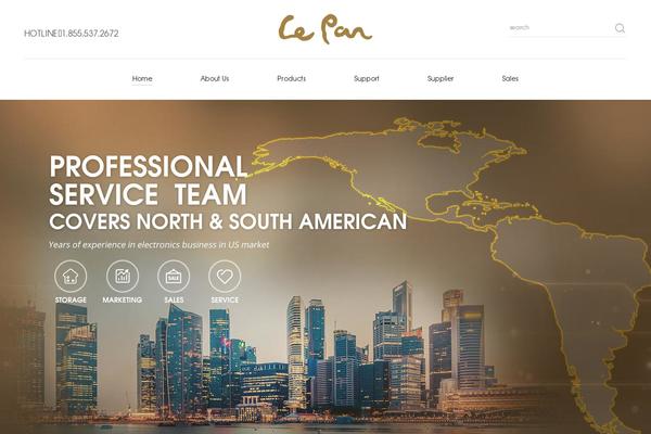 Optima theme site design template sample