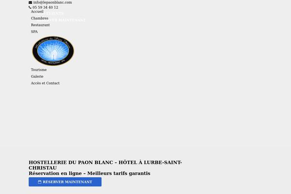 Site using Reservit-hotel plugin