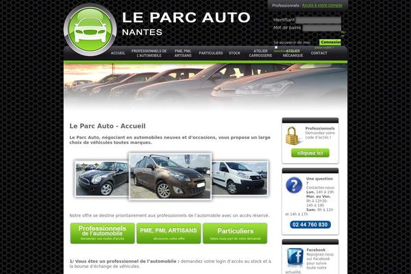 Neptune theme site design template sample