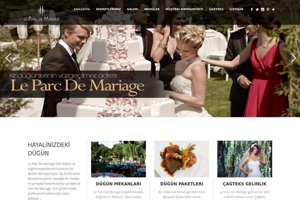 Porcelain theme site design template sample