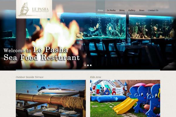 White Rock theme site design template sample