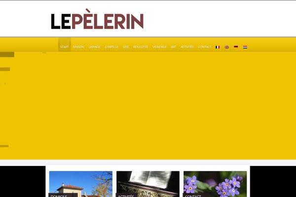 Churchope theme site design template sample