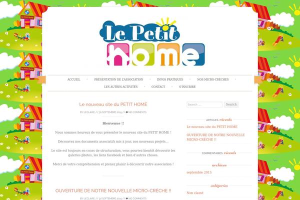 Sugar and Spice theme site design template sample