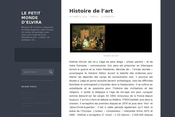 Wilson theme site design template sample