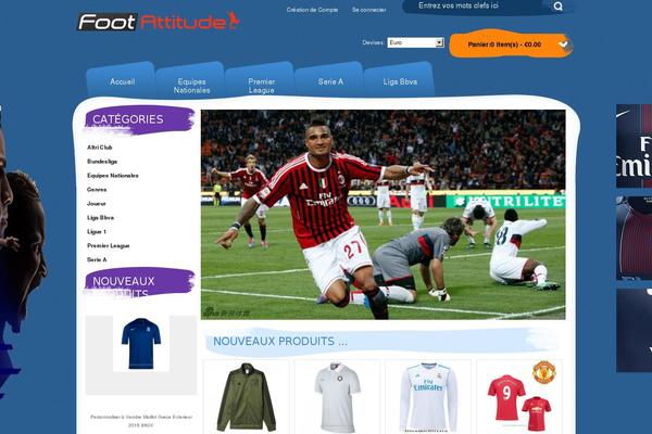 deTube theme site design template sample