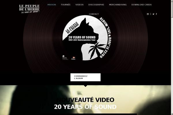Site using Better Bandsintown plugin
