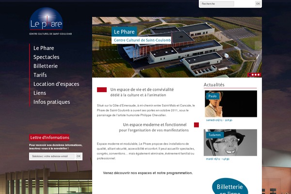Site using FancyBox plugin