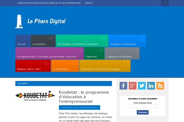 Novelti theme site design template sample