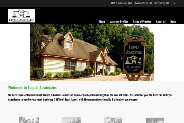 U Design Child theme site design template sample