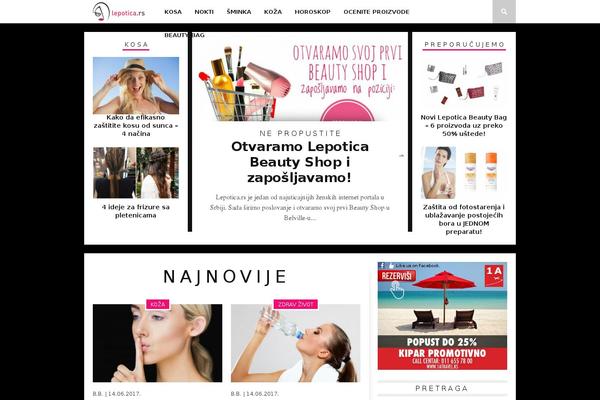 Pixwell theme site design template sample