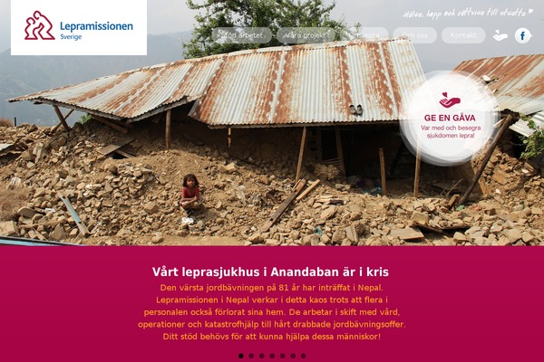 lepramissionen.se site used Hello-elementor-child