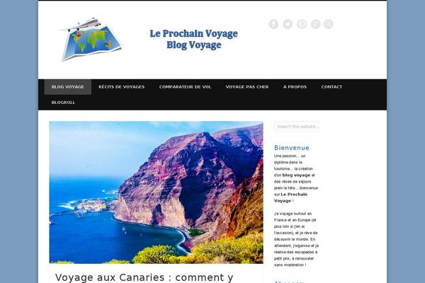 Letsblog theme site design template sample